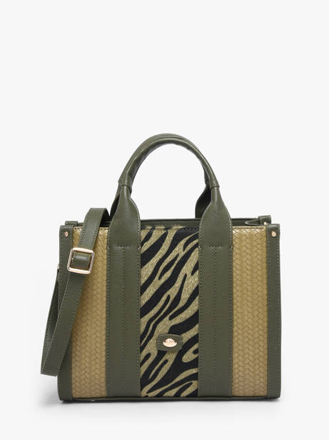 Satchel Zoe Hexagona Green zoe 2320316