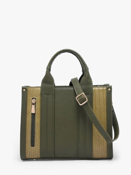 Satchel Zoe Hexagona Green zoe 2320316 other view 3