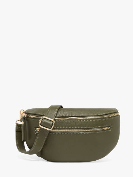 Belt Bag Leather Milano Green caviar CA23111O
