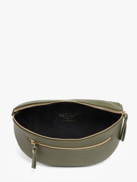 Belt Bag Leather Milano Green caviar CA23111O other view 2