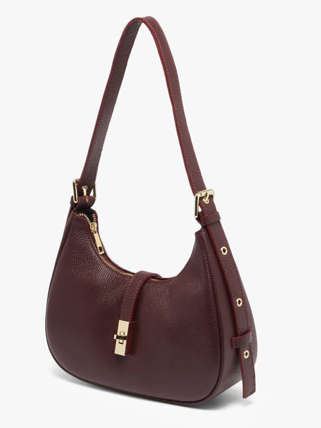 Hobo Caviar Cuir Milano Marron caviar CA26069 vue secondaire 2