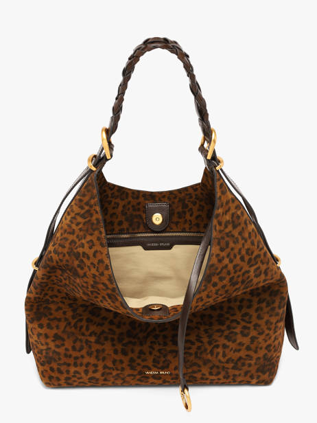 Sac Porté épaule Jess Cuir Vanessa bruno Marron jess 10V40917 vue secondaire 3