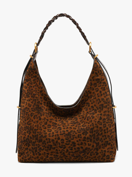Sac Porté épaule Jess Cuir Vanessa bruno Marron jess 10V40917 vue secondaire 4