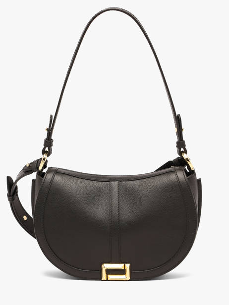 Sac Bandoulière Celeste Cuir Lancel Noir celeste A14229