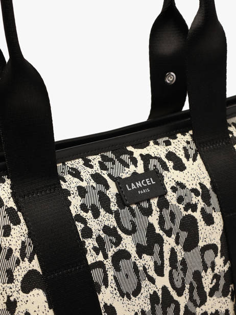 Cabas Mistral Lancel Noir mistral A14236 vue secondaire 2