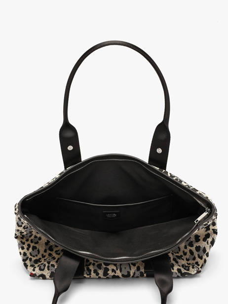 Cabas Mistral Lancel Noir mistral A14236 vue secondaire 3