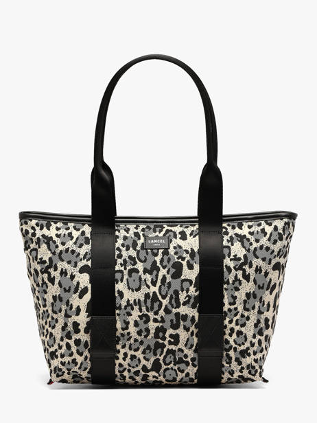 Cabas Mistral Lancel Noir mistral A14236 vue secondaire 4
