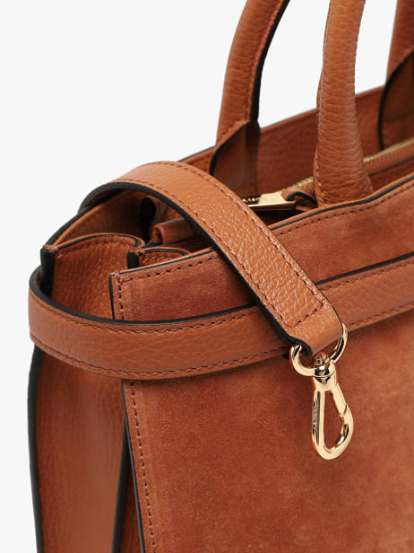 Sac Porté Main Faubourg Cuir Lancel Marron faubourg A14257 vue secondaire 2