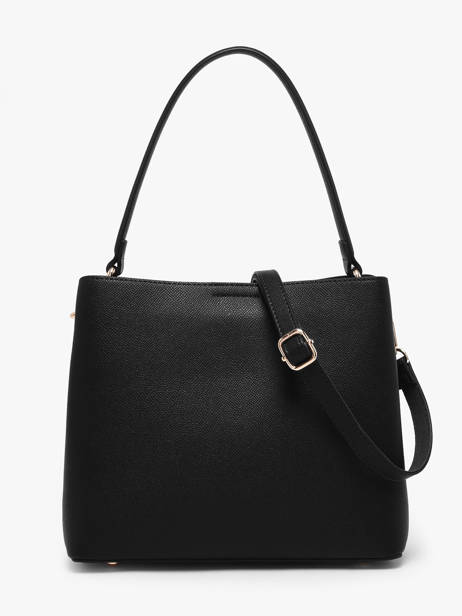 Sac Porté épaule Saffiano David jones Noir saffiano 4 vue secondaire 3