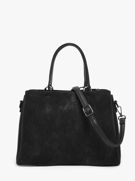 Sac Porté Main Suede Gallantry Noir suede 6 vue secondaire 2