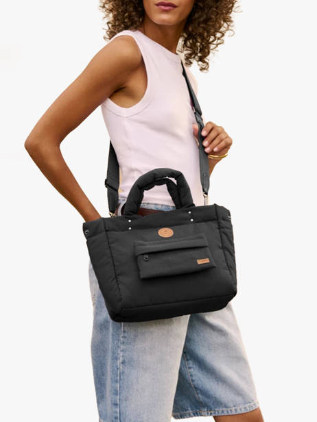 Mini Cabas Avec Bandoulière Cabaia Noir adventurer S vue secondaire 1