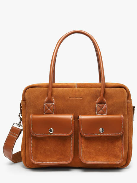 A4 Size Satchel La Suite Paul marius Brown la suite DANDYSUI