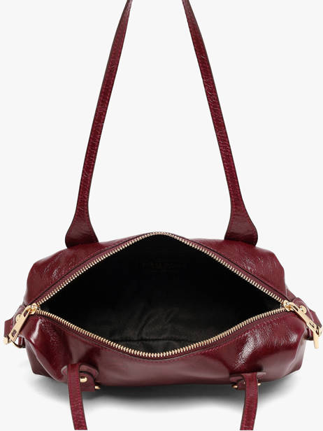 Shoulder Bag Shiny Sauvage Leather Milano Red shiny sauvage SS26065 other view 2
