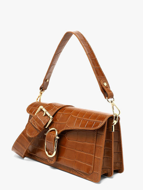 Sac Bandoulière Cocco Balo Cuir Milano Marron cocco balo CB26063 vue secondaire 1