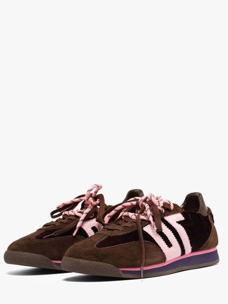 Sneakers En Cuir Back 70 Marron women 73 vue secondaire 1