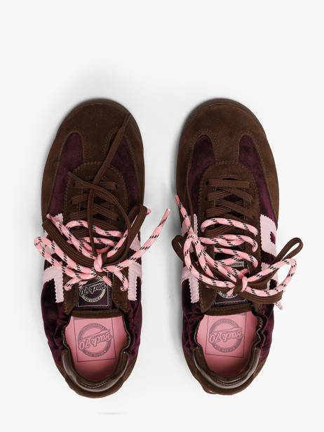 Sneakers En Cuir Back 70 Marron women 73 vue secondaire 3