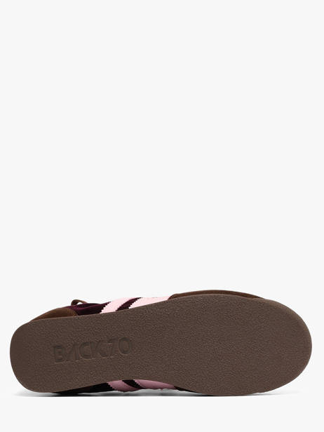 Sneakers En Cuir Back 70 Marron women 73 vue secondaire 4