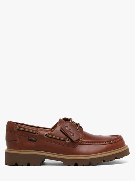 Derby Shoes In Leather Clarks Brown men 26186176