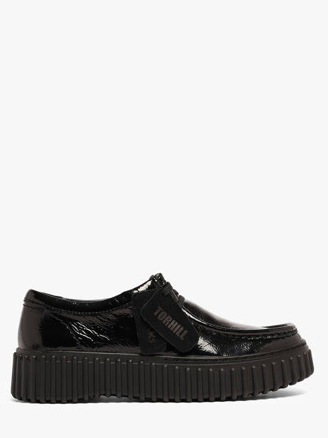 Derby Shoes In Leather Clarks Black women 26179111