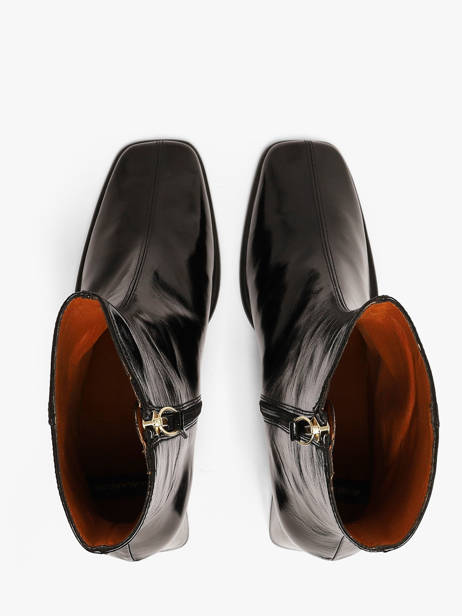 Heeled Boots In Leather Angel alarcon Black women 507N other view 3