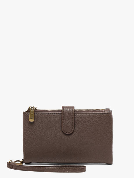 Wallet With Coin Purse Soft Mandoline Brown soft 195