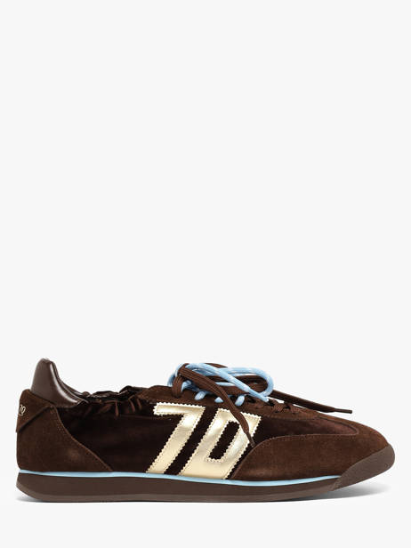 Sneakers En Cuir Back 70 Marron women 62