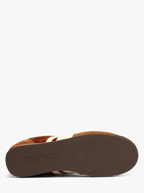 Sneakers In Leather Back 70 Brown women 65 other view 4
