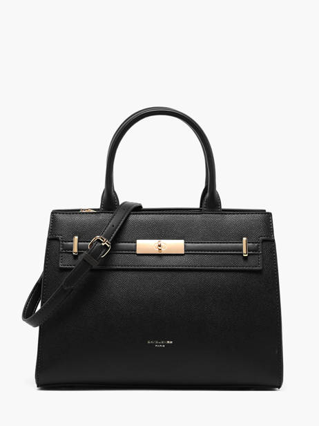 Sac Porté Main Saffiano David jones Noir saffiano CM8609