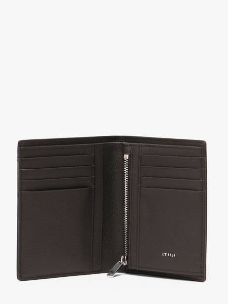 Portefeuille Cuir Le tanneur Noir lucien graine THGR3301 vue secondaire 1
