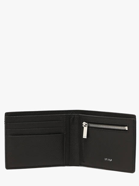 Wallet Leather Le tanneur Black lucien graine THGR3303 other view 1