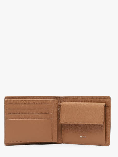 Portefeuille Cuir Le tanneur Marron lucien graine THGR3350 vue secondaire 1
