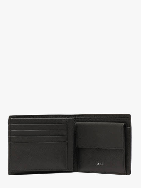 Portefeuille Cuir Le tanneur Noir lucien graine THGR3350 vue secondaire 1