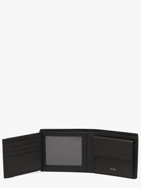 Portefeuille Cuir Le tanneur Noir lucien graine THGR3350 vue secondaire 2