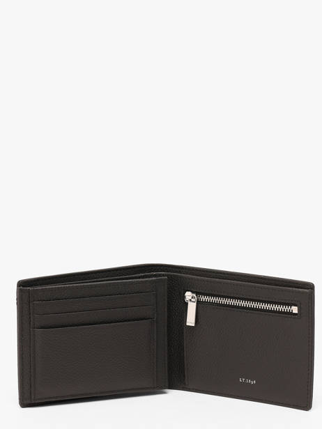 Wallet Leather Le tanneur Black lucien graine THGR3314 other view 1