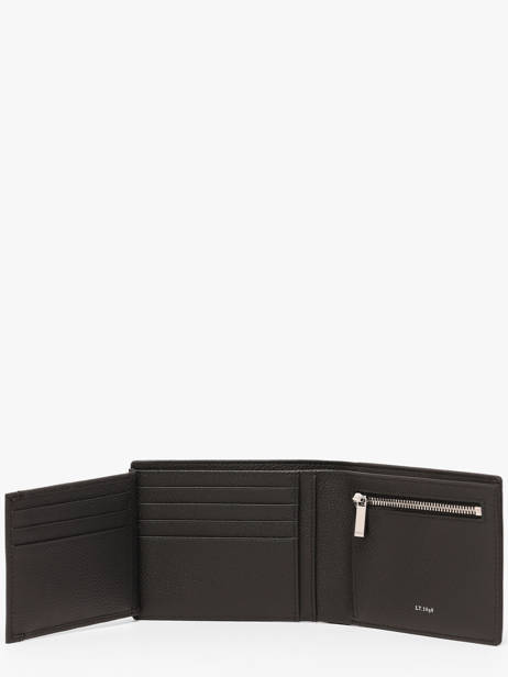 Wallet Leather Le tanneur Black lucien graine THGR3314 other view 2