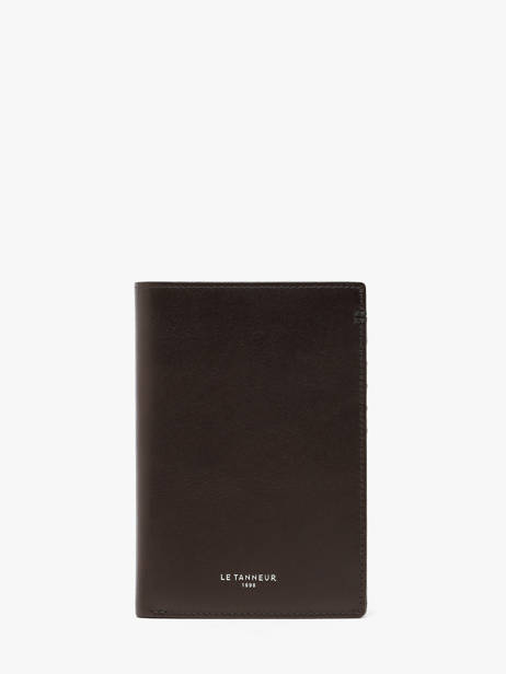 Portefeuille Cuir Le tanneur Marron lucien huile THHU3311