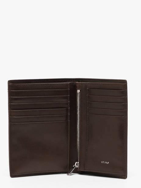 Portefeuille Cuir Le tanneur Marron lucien huile THHU3311 vue secondaire 1