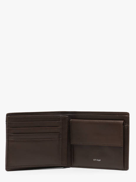 Wallet Leather Le tanneur Brown lucien huile THHU3350 other view 1