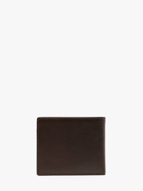 Wallet Leather Le tanneur Brown lucien huile THHU3350 other view 3
