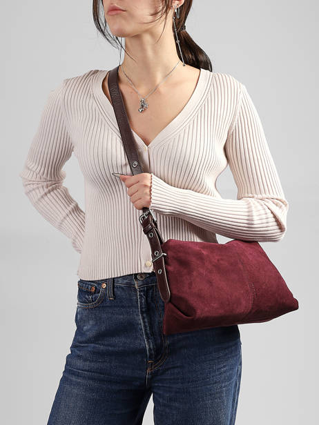Sac Bandoulière Berry Nat et nin Rouge vintage BERRY vue secondaire 1
