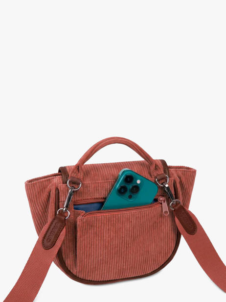 Crossbody Bag Wanderer Cotton Cabaia Orange wanderer CROSSWAN other view 3
