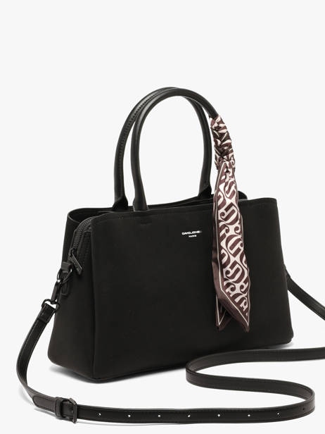 Sac Porté Main Essentiel David jones Noir essentiel CM8584 vue secondaire 2