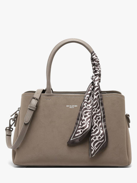 Sac Porté Main Essentiel David jones Gris essentiel CM8584
