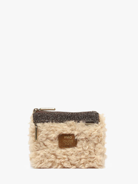 Porte-monnaie Mila louise Marron fr 16085FR