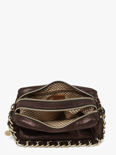 Crossbody Bag Vintage Leather Mila louise Brown vintage 23673X other view 3
