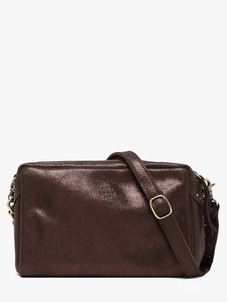 Crossbody Bag Vintage Leather Mila louise Brown vintage 23673X other view 4