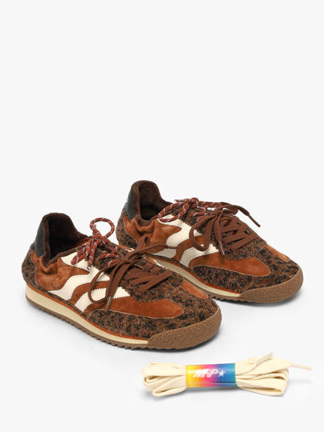 Sneakers Utah En Cuir Mrp star Marron women 3 vue secondaire 1