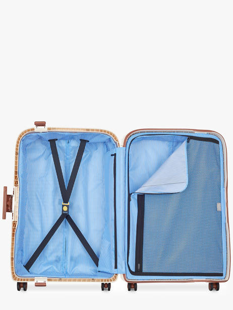 Valise Rigide Moncey Delsey Beige moncey 3844830M vue secondaire 3
