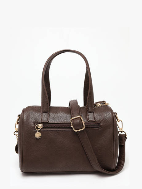 Shoulder Bag Bride Lulu castagnette Brown bride BADER other view 3