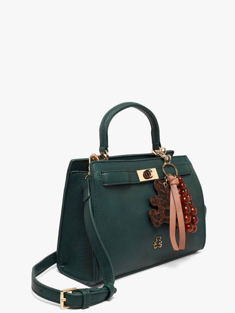 Sac Porté Main Fermoir Lulu castagnette Vert fermoir BAMBA vue secondaire 1
